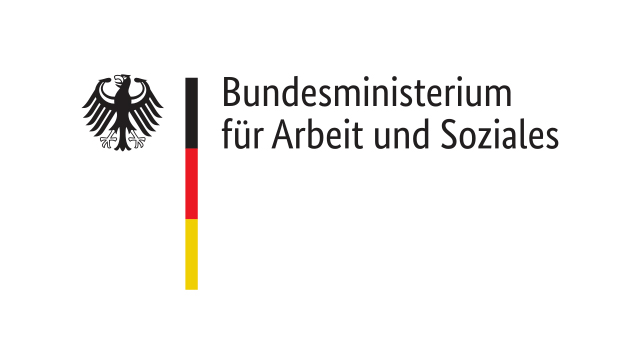 Logo Bundesministerium für Arbeit und Soziales NEU